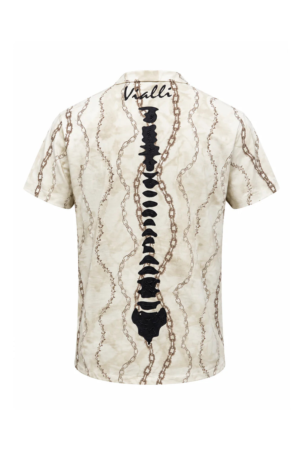 VIALLI NITRO T SHIRT - CREAM VJ26WT76
