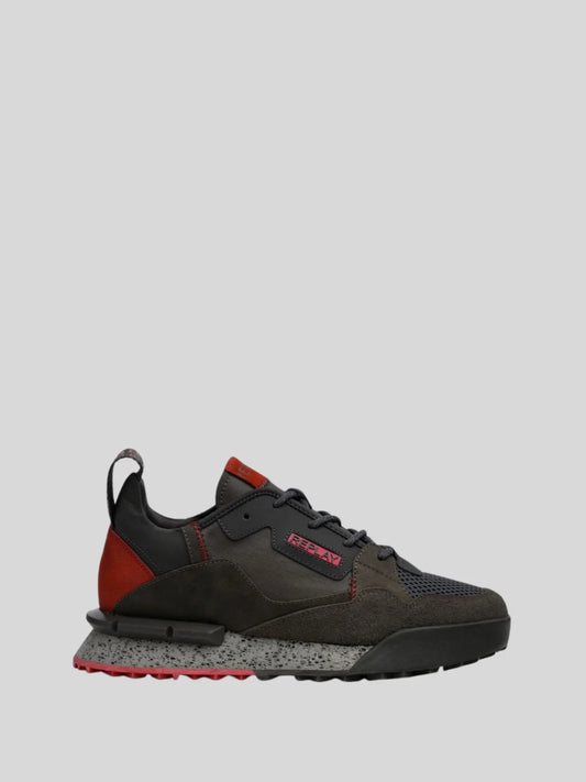 REPLAY SHOE FIELD MELT 25 - DK GREY RS1P0066L