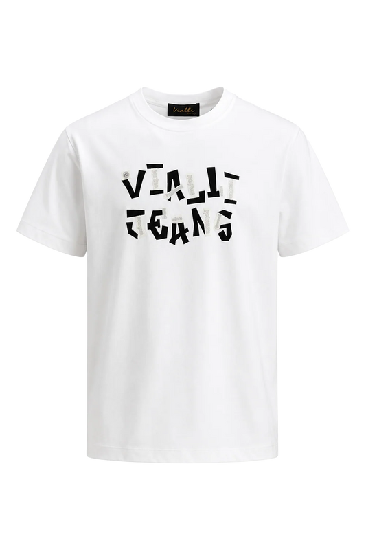 VIALLI NAKIR T-SHIRT - WHITE VJ26WT77