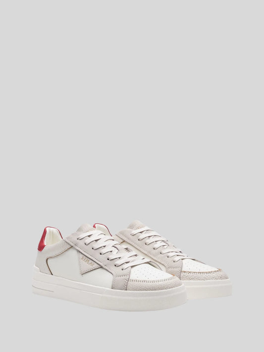REPLAY SHOE EVAN EDIT - ECRU RED RZ7D008L