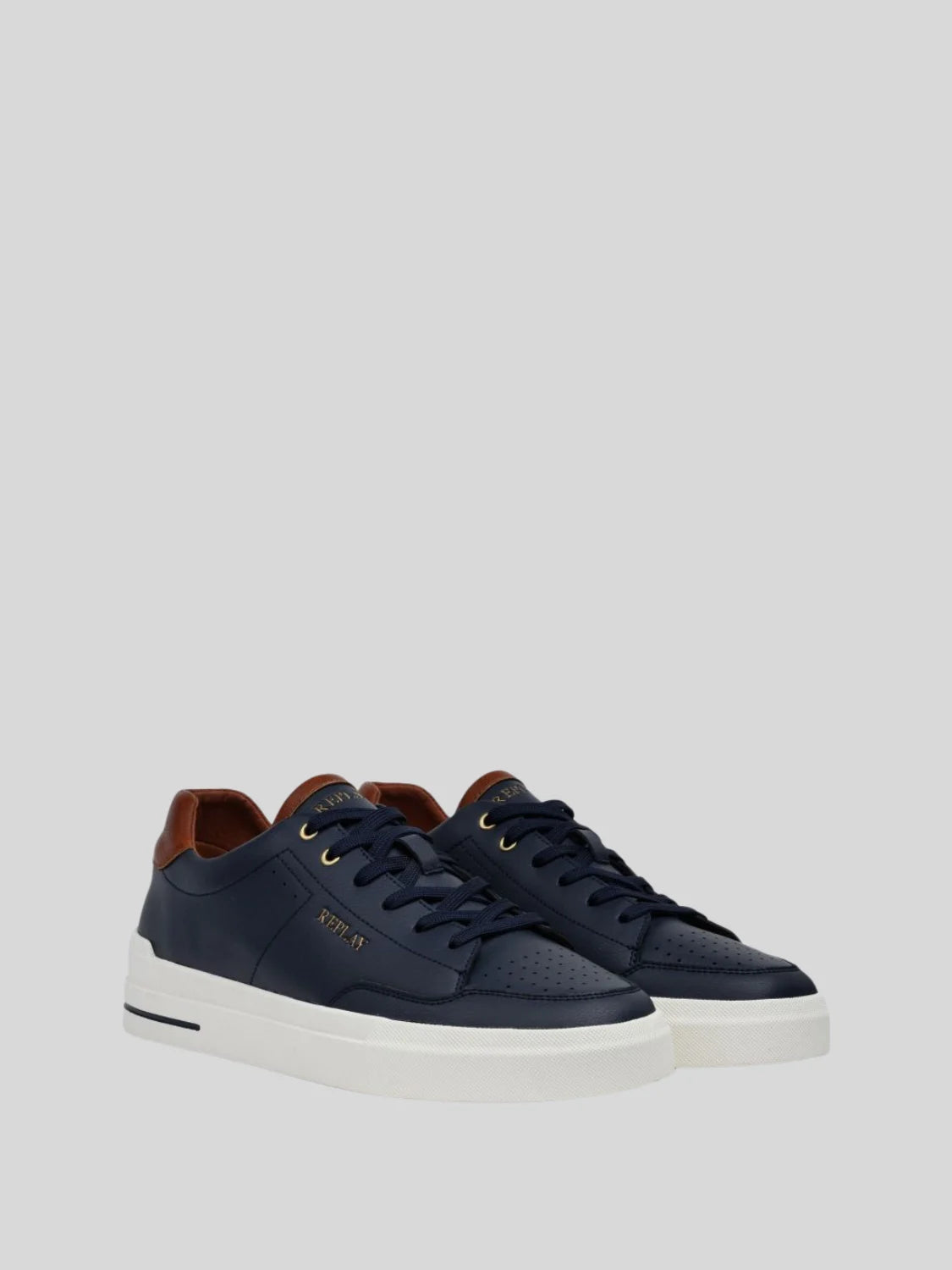 REPLAY SHOE EVAN SPORT - NAVY RZ7D0002L